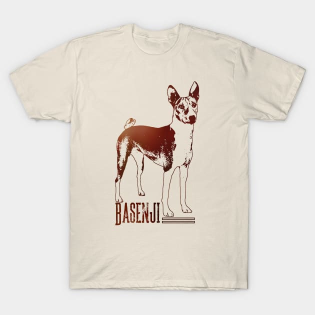 Basenji T-Shirt by Nartissima